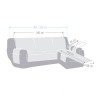 Cubre Chaise Longue Kanata