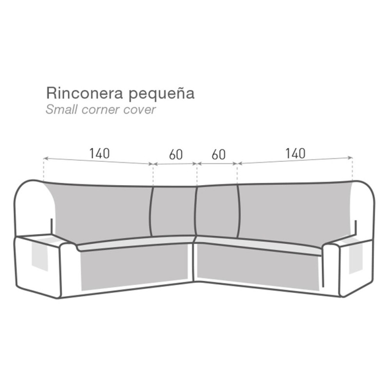 Cubre Rinconera acolchada reversible Polster