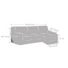 Funda Elástica Chaise Longue Palma