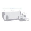 Cubre Chaise Longue Impermeable Iguazu