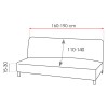 Funda Elástica Sofá Cama Monzón