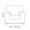 Funda Elástica Sofá Duplex Monzón